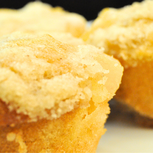 Peach Cobbler Muffins