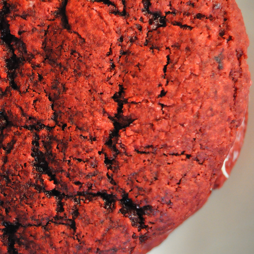 Red Velvet Sandwich Cookies