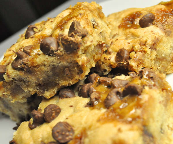 5 Ingredient Chocolate Toffee Bars