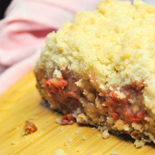 Raspberry Crumb Bars 