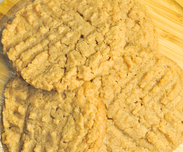 5 Ingredient Peanut Butter Cookies 