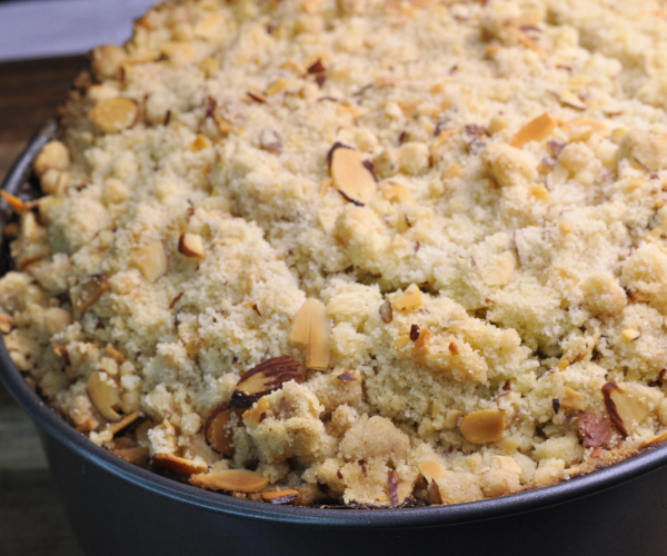 PIstachio Almond Coffee Cake