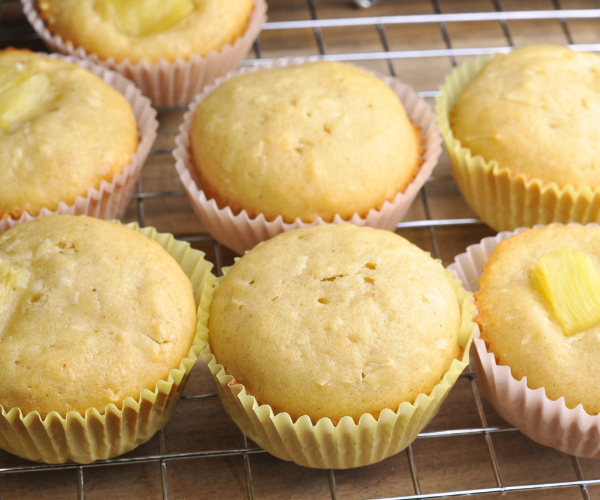 Pineapple Coconut Cupcakes