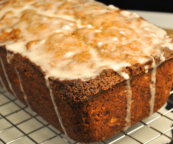 Vegan Banana Maple Pound Cake 