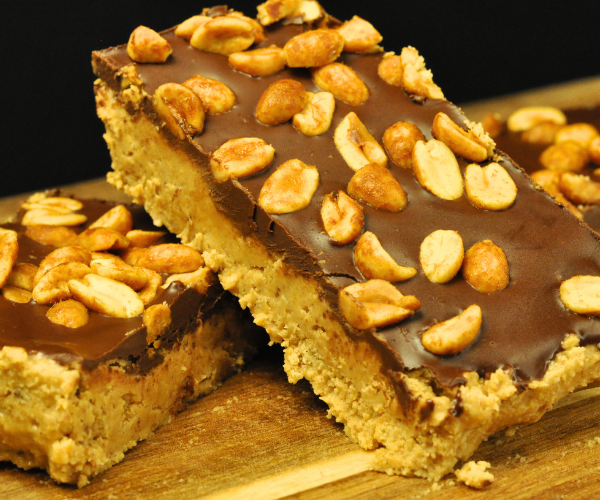 No Bake Chocolate Peanut Butter Bars – A Quick After School Treat