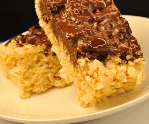 Brown butter Rice Krispy Treats
