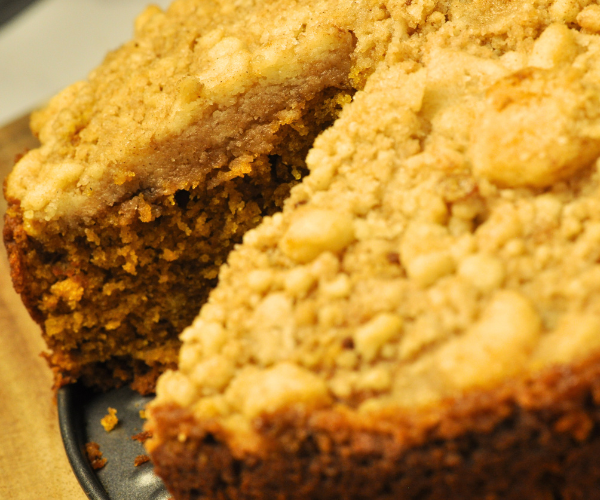Moist Pumpkin Coffee Cake Recipe (Perfect for Fall)