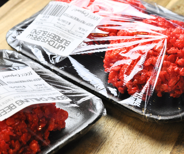 Halloween Raw Meat Rice Krispy Treats