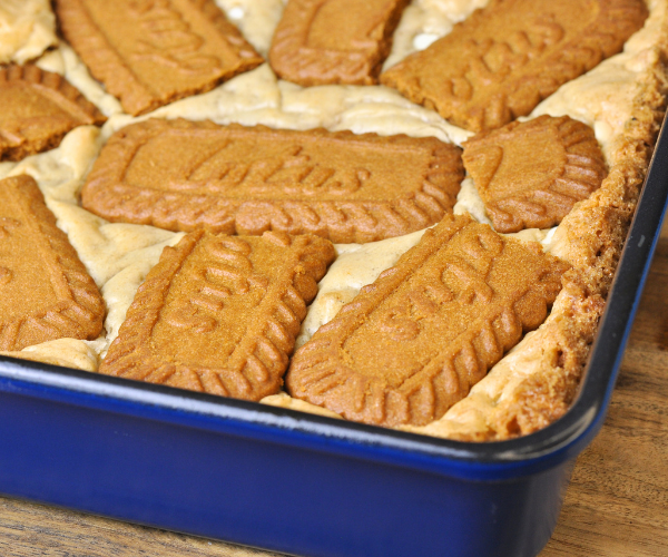 Biscoff Cookie Butter Blondies