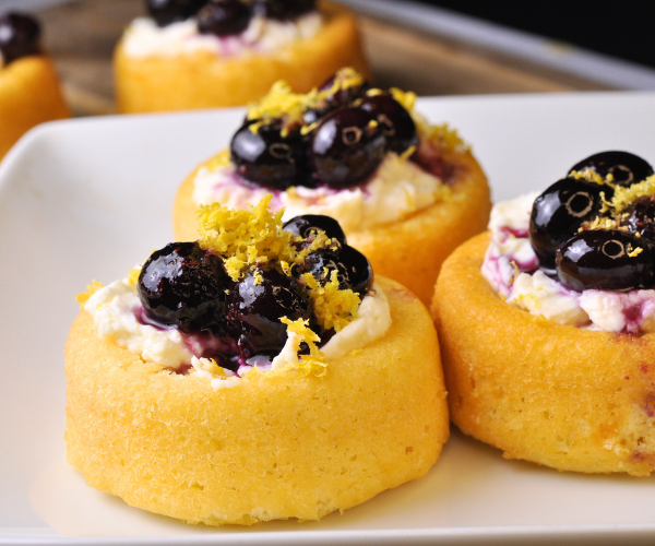 Lemon Blueberry Cheesecake Bites (Easy No-Bake Dessert)