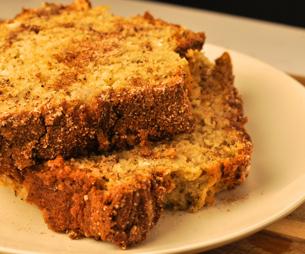 Cinnamon Swirl Banana Bread