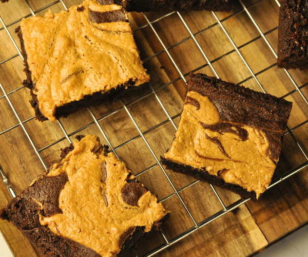 Peanut Butter Swirl Brownies (Perfectly Rich & Chewy!)