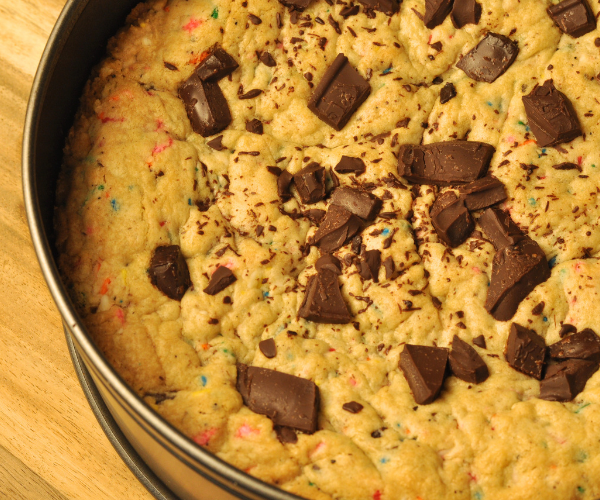 The Ultimate Chocolate Birthday Cookie Cake